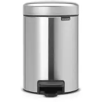 Brabantia NewIcon Pedaalemmer 3 Liter Mat RVS
