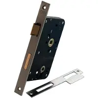 Lips vrij- en bezetslot 2486 wit gelakt doornmaat 60 mm