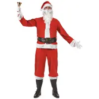 Vegaoo Kerstman kostuum voor volwassenen
