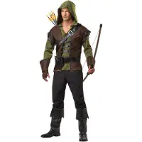 Vegaoo Robin Hood kostuum voor heren - Verkleedkleding - Small