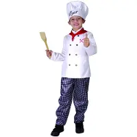 Vegaoo Big chef kok kostuum voor kinderen
