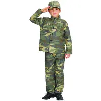 Vegaoo Soldaten kostuum voor jongens