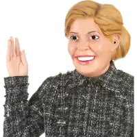 Vegaoo Koningin Maxima masker voor volwassenen