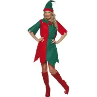 Kerst Volwassenenkostuum Kerst Elf maat XL