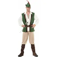 Vegaoo Robin Hood sprookjes kostuum voor heren