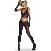 Vegaoo Harley Quinn Batman Arkham City kostuum voor vrouwen