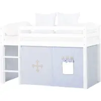 Hoppekids Gordijnen voor halfhoge gordijnen Bed - 70x160 cm - Sp - - OneSize - Toebehoren