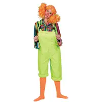 Espa Groene party overalls met fluorlook