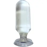 Zizi All Black Buttplug - Transparant