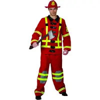 Vegaoo Brandweerman kostuum voor mannen