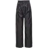 Regatta - Kid's Pack-It Overtrousers - Regenbroek 2 Years, zwart