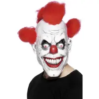 Smiffys Clown 3/4 masker horror