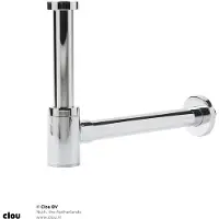 Clou inbe designsifon type 2 rond chroom