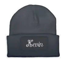 Yoursurprise Muts borduren - Grijs