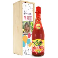Yoursurprise Kinderchampagne in bedrukte kist - Kidibul (750ml)
