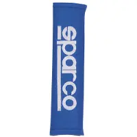 Sparco Set Gordelhoezen - Geborduurd logo - Blauw