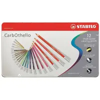 Stabilo CarbOthello 1412 - Pastelpotloden - 12 kleuren