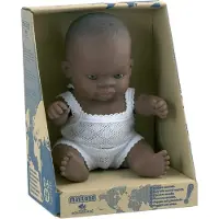 Miniland Babypop Afrikaans Meisje 21cm