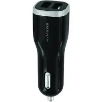 Mobiparts Autolader Dual USB 2.4A Zwart