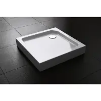 Best design Best-design "project" opbouwdouchebak vierkant 80x80x14 cm glans wit