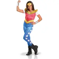 Vegaoo Wonder Woman - Superhero Girls kostuum voor meisjes