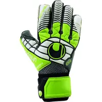 Uhlsport Eliminator Super Graphit Keeper Handschoenen - Zwart / Groen / Wit - 7.5