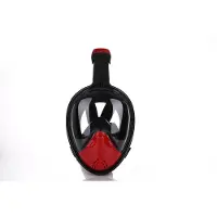 Atlantis Snorkel 2.0 Full Face Mask Black/Red-L/XL