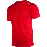 Rogelli Promo Hardloopshirt Heren - Korte Mouwen - Rood - L