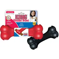 Kong Extreme Goodie Bone - Honden Speelgoed - Zwart - 18 cm - M