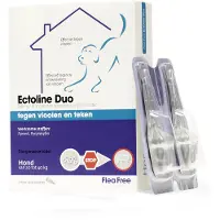 Flea Free Ectoline Duo Hond - Anti vlooien en tekenmiddel - 2 pip 20-40kg