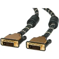 Roline GOLD Monitorkabel DVI, M-M, (24+1) dual link, 3 m