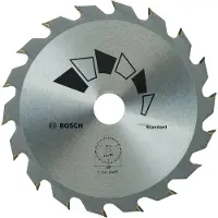 Bosch Standard 2609256B54 Hardmetaal-cirkelzaagblad 140 x 20 mm Aantal tanden: 18 1 stuk(s)