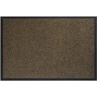Hamat Deurmat schoonloopmat Twister 40 x 60 cm Teak
