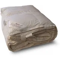 ISleep Silently Donzen Dekbed - 90% Ganzendons (Warmteklasse 1) - Litsjumeaux - 240x220 cm - Wit