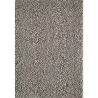 Muratap Loca shaggy vloerkleed lichtgrijs hoogpolig- 120x170 cm