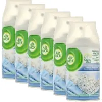 Air Wick 6x 250ml Airwick Freshmatic 'Cool Linnen'