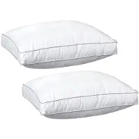 ISleep OrthoMedic Box Hoofdkussen Set (2 Stuks) - 50x60x10 (+2 Walra moltonslopen)