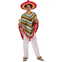 Atosa Mexicaans Poncho-kostuum