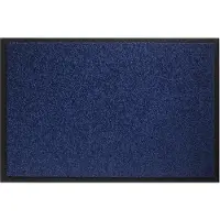Hamat Deurmat wasbaar Twister donkerblauw 60x180cm