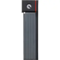 ABUS Fietsslot Vouwslot - uGrip BORDO 5700K - Security level 7 - zwart - 80 cm - Geschikt voor elektrische fietsen en stadsfietsen