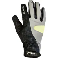 Wowow Cycle Gloves 2.0 Large Fietshandschoenen - Unisex - zwart/zilver/geel