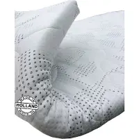 Slaaploods.nl Topdekmatras - Latex Deluxe - 90x210 cm - Dikte 6 cm