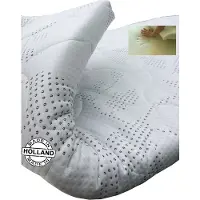 Slaaploods.nl Splittopper - Traagschuim Deluxe - 160x220x8 cm - Wit