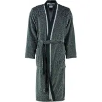 Cawö Badjas Cawö 4839 Kimono Men Donkergrijs