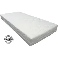 Slaaploods.nl Queen - Pocketvering Matras - Traagschuim Afdeklaag - 70x190x20 cm - Hard