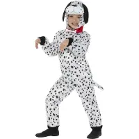 Smiffy Dalmatier Jumpsuit Kind