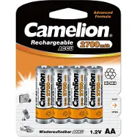 Camelion Rechargeable NimH AA/HR6 2700mAh blister 4