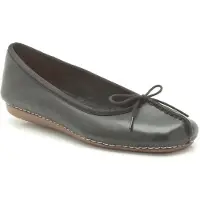 Clarks Shoes FRECKLE ICE Ballerina's | Maat 4.5 Dames Zwart