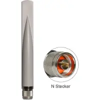 DeLOCK WLAN IEEE 802.11 b/g/n Antenne met N (m) connector - 2,5 dBi