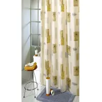 Coppens Wicotex douchegordijn textiel contrasti 180x200cm incl rin